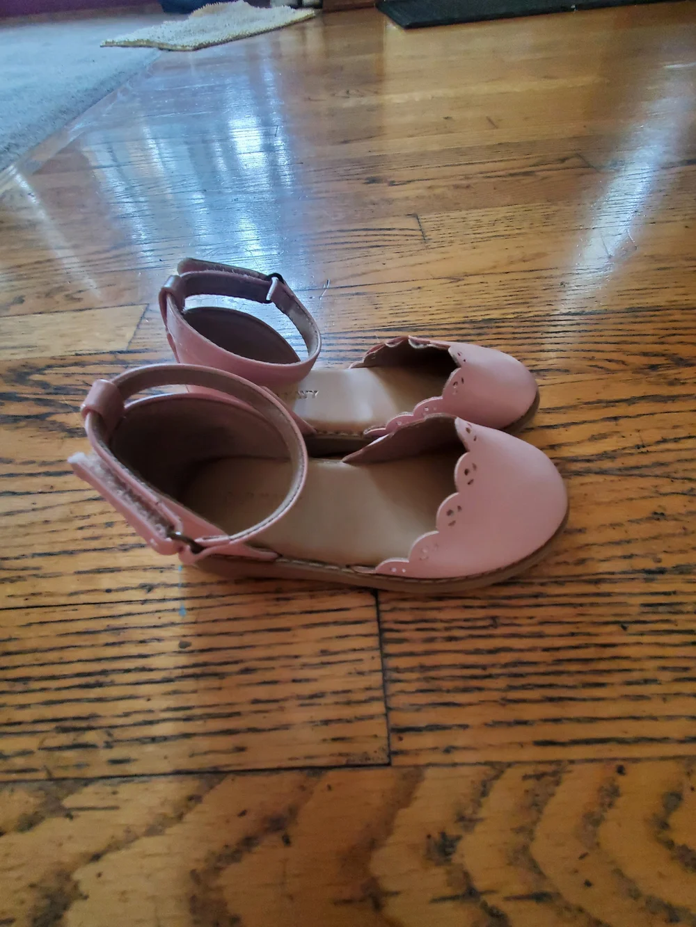 Disney Pink Minnie Glitter Mary Jane Shoes